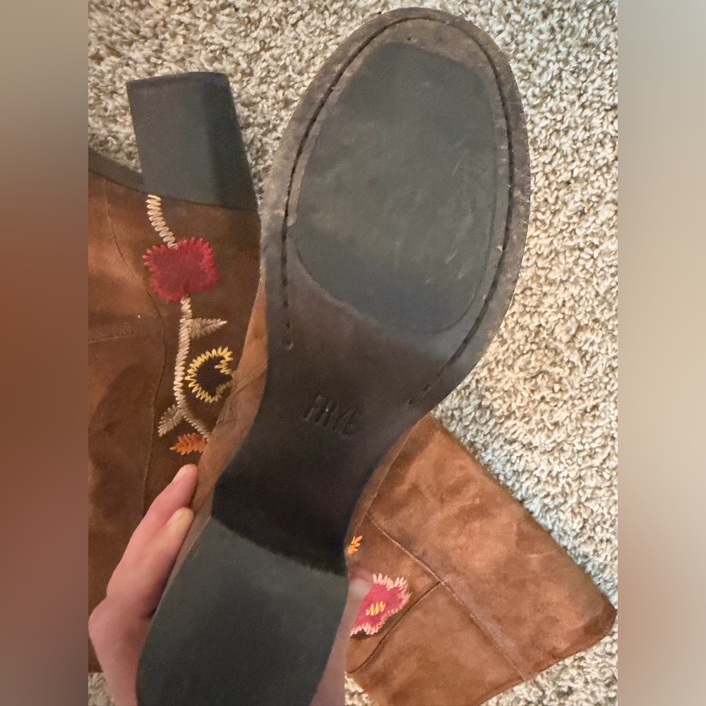 Frye nova flower suede boots - Picture 8 of 9